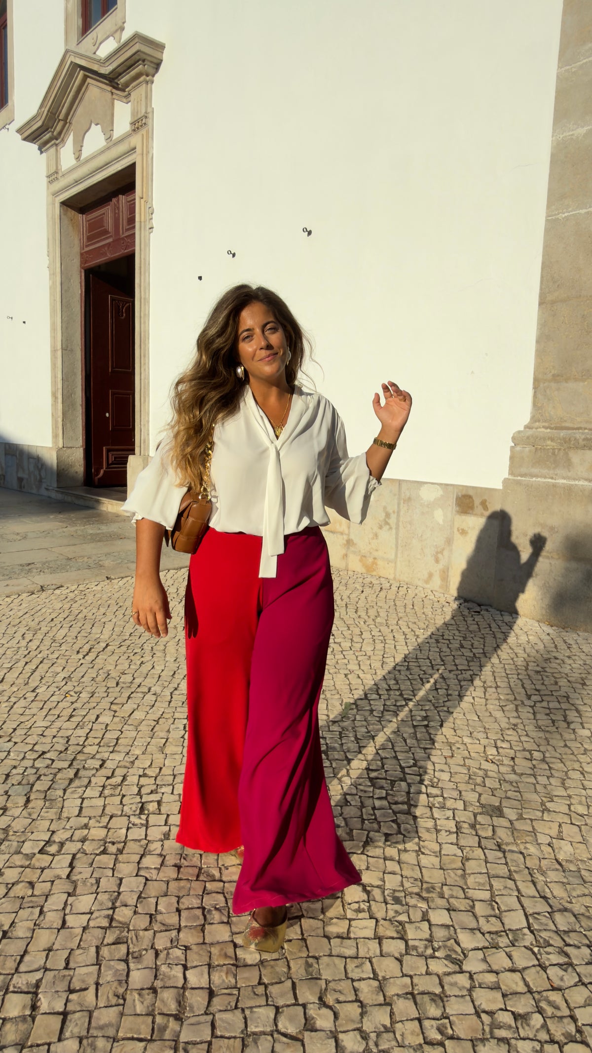 ENCOMENDA Calças Vera (Encarnadas&Rosa)