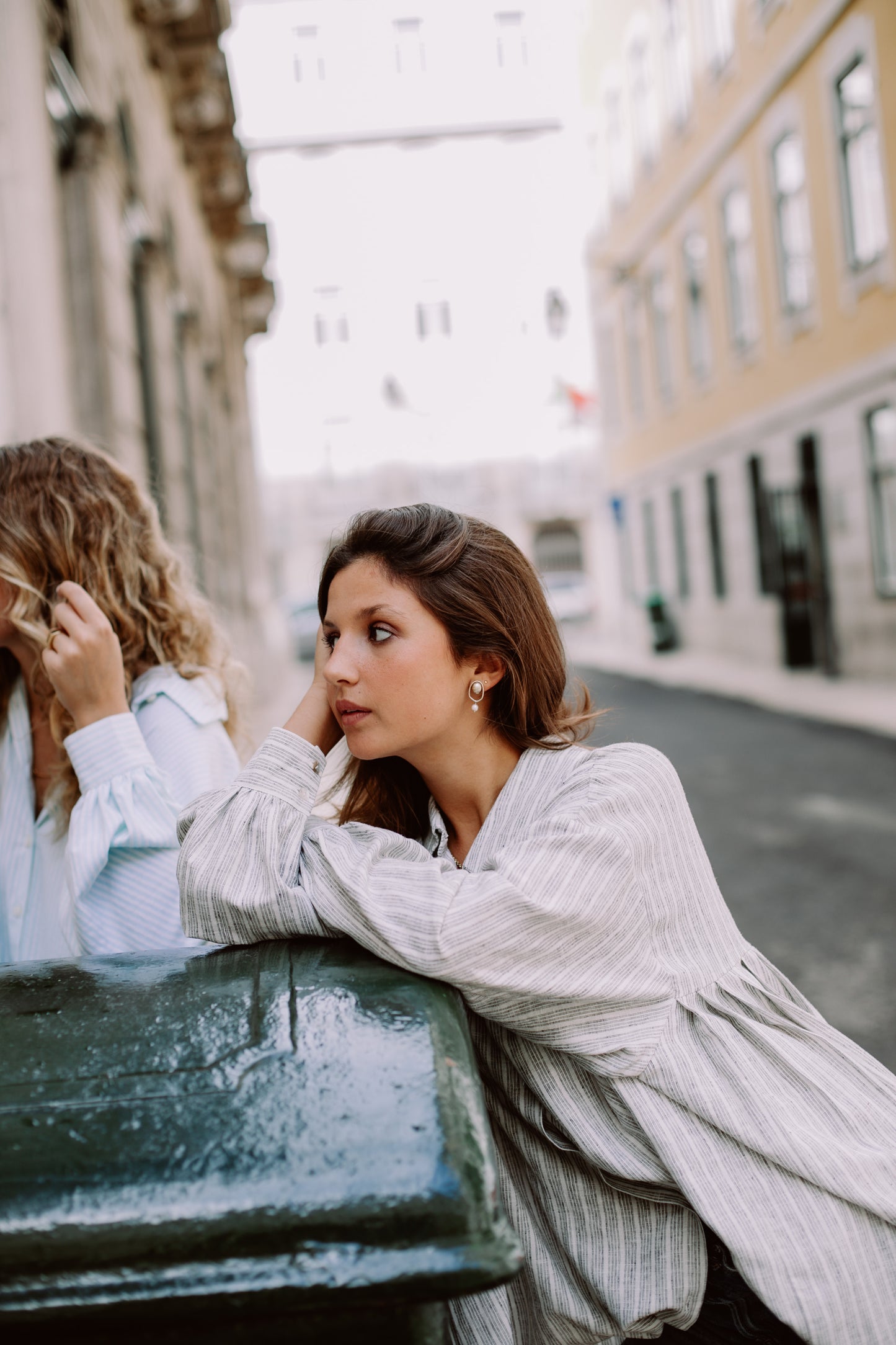 CAMISA FILOMENA | RISCAS Cinza