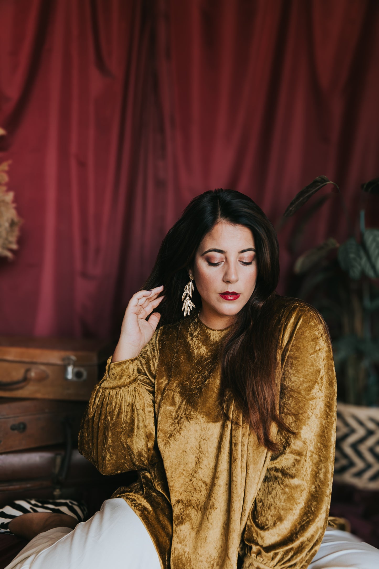 CAMISA Sara | Veludo