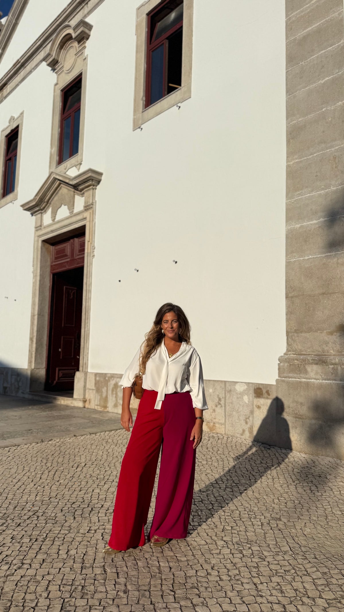 ENCOMENDA Calças Vera (Encarnadas&Rosa)