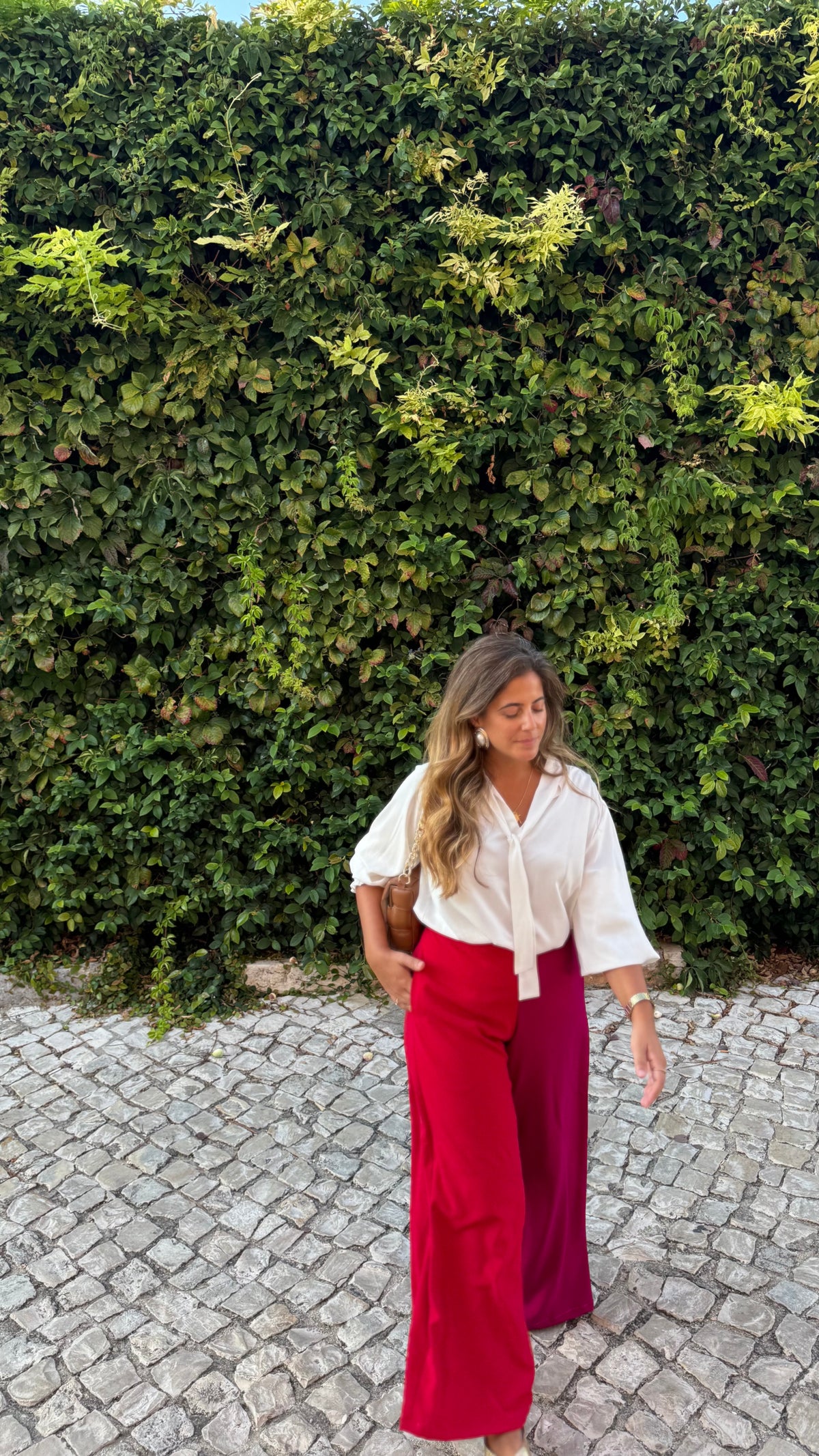 ENCOMENDA Calças Vera (Encarnadas&Rosa)