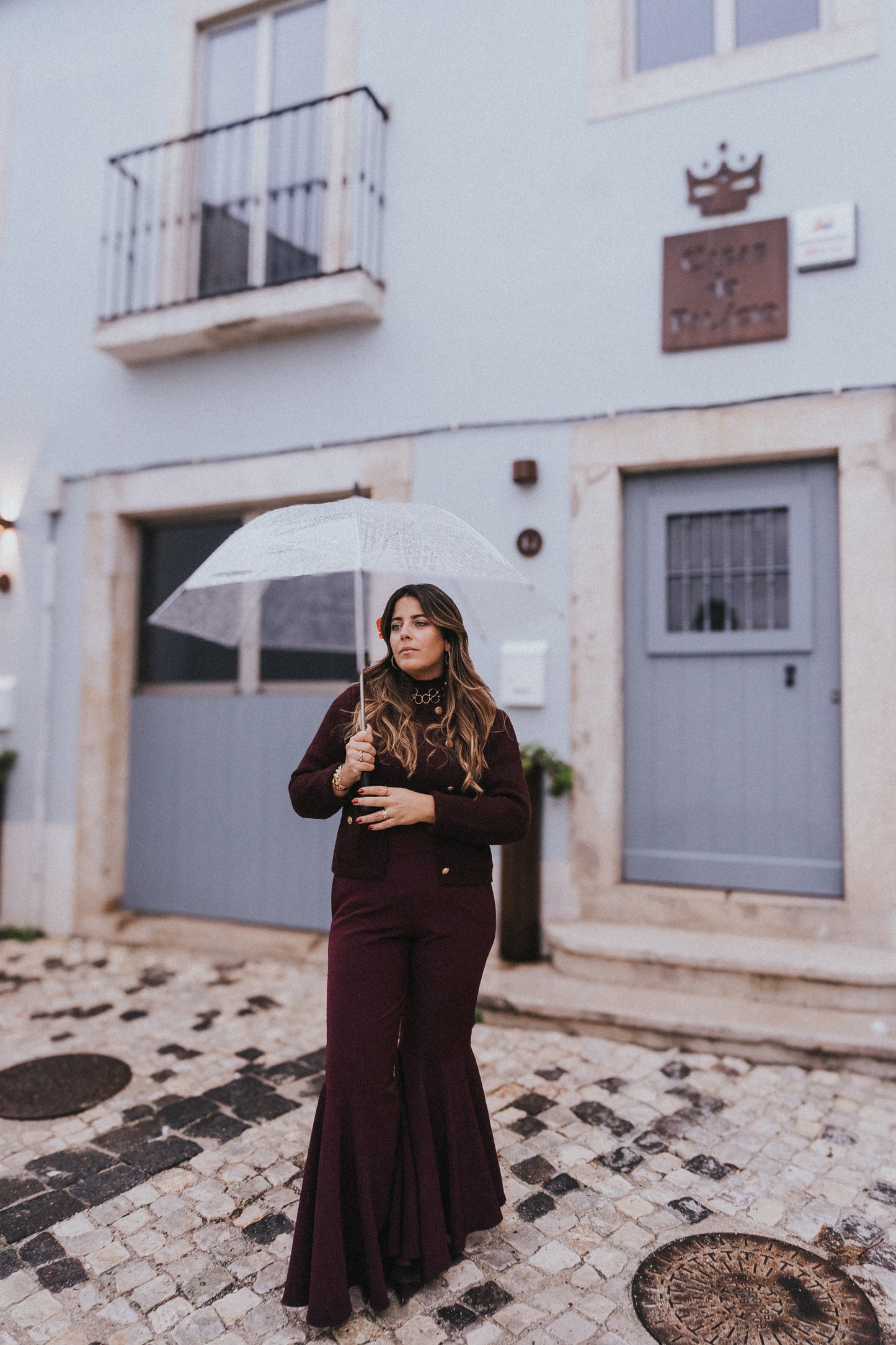 PRÉ-VENDA CALÇAS FILIPA | COR DE VINHO