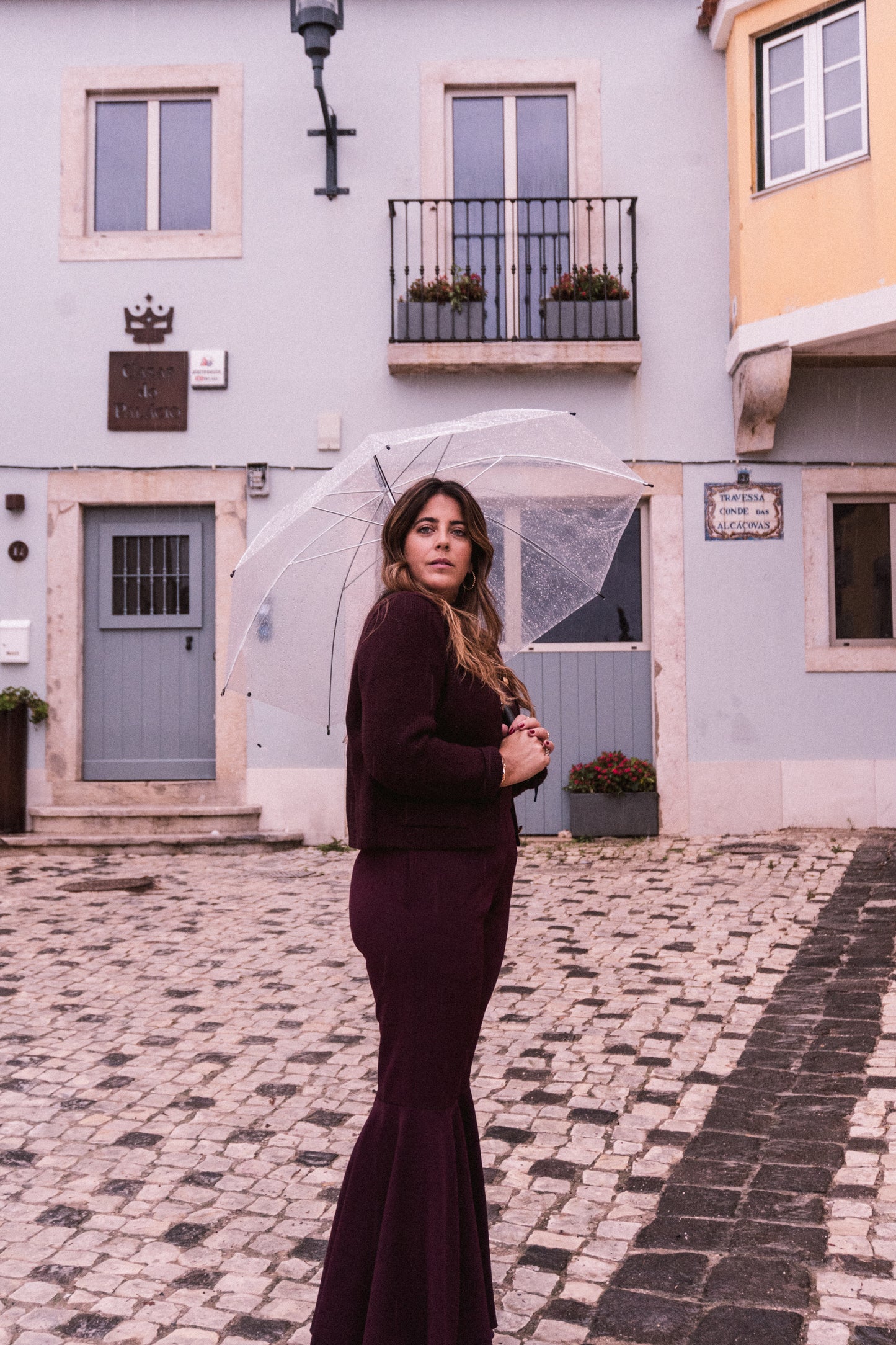 PRÉ-VENDA CALÇAS FILIPA | COR DE VINHO