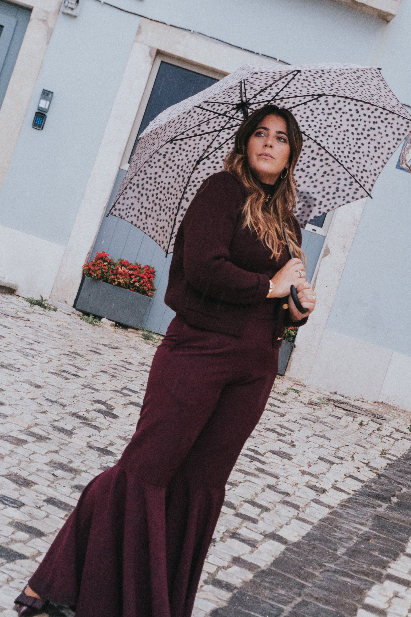 PRÉ-VENDA CALÇAS FILIPA | COR DE VINHO