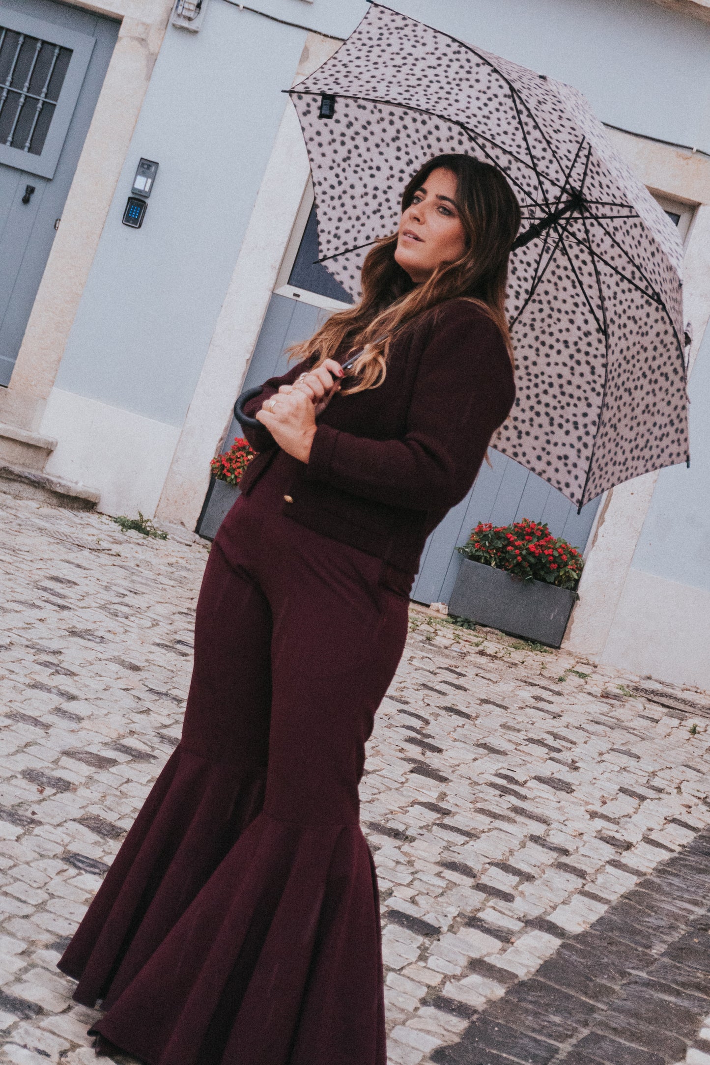 PRÉ-VENDA CALÇAS FILIPA | COR DE VINHO