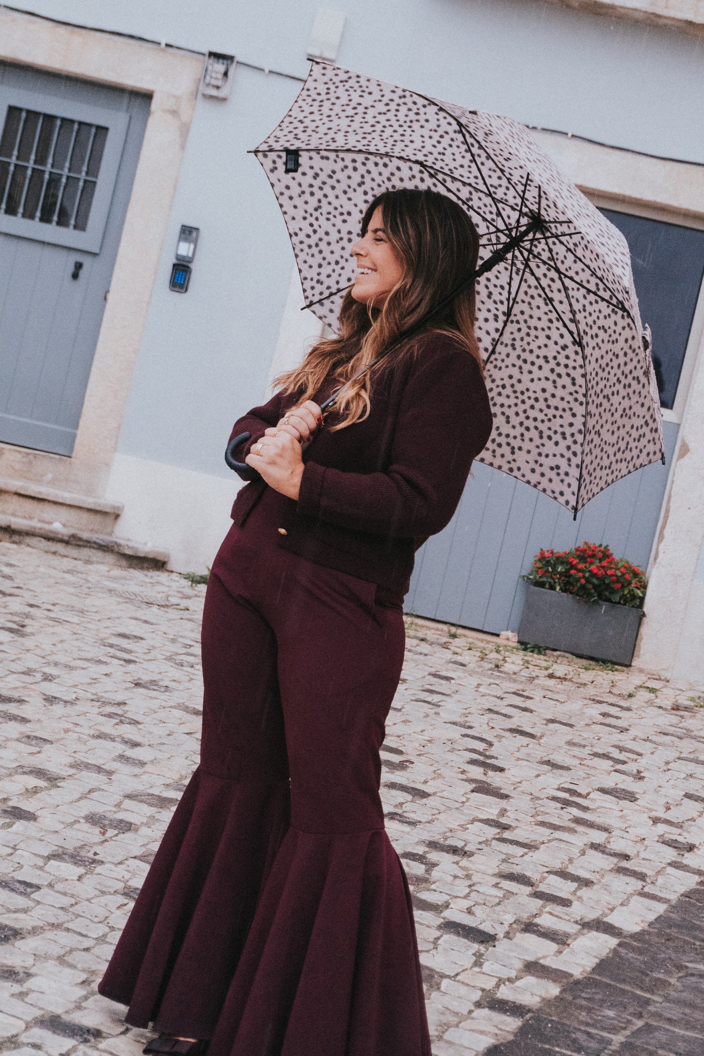 PRÉ-VENDA CALÇAS FILIPA | COR DE VINHO