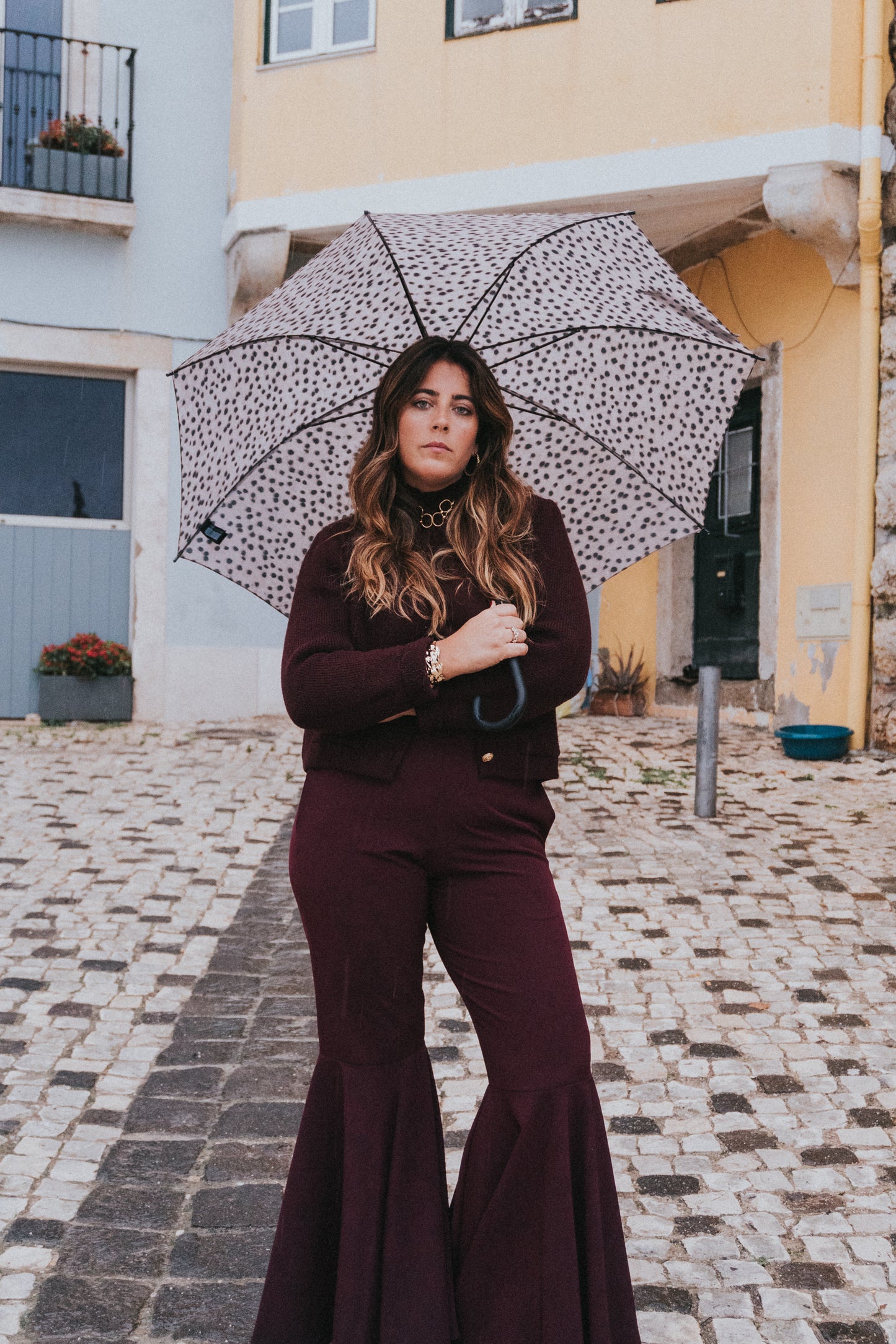 PRÉ-VENDA CALÇAS FILIPA | COR DE VINHO