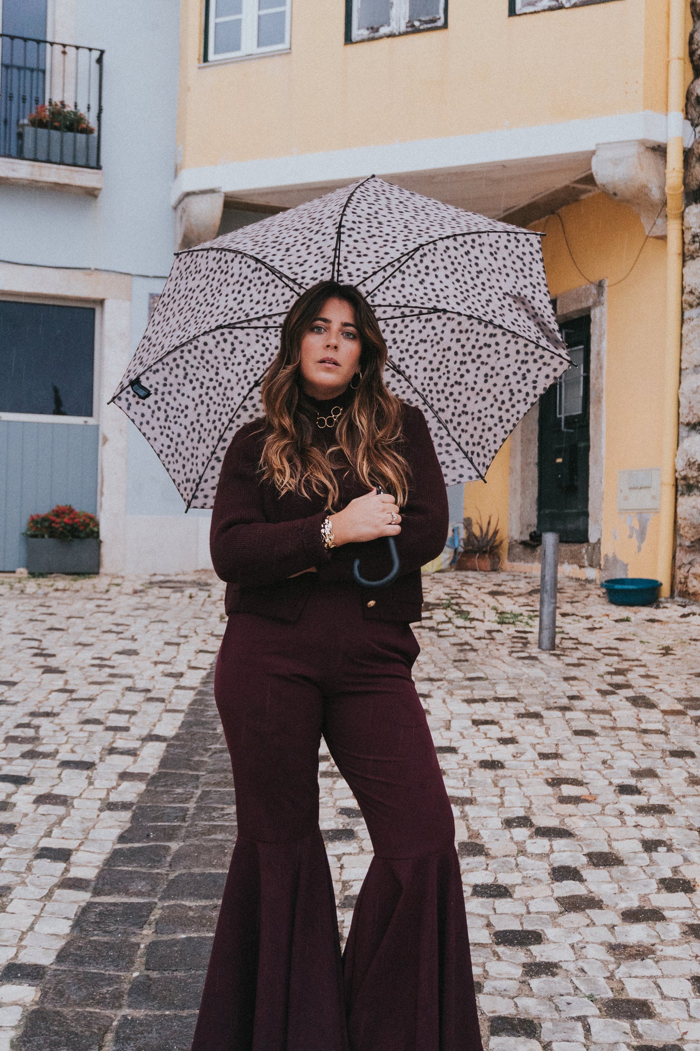 PRÉ-VENDA CALÇAS FILIPA | COR DE VINHO