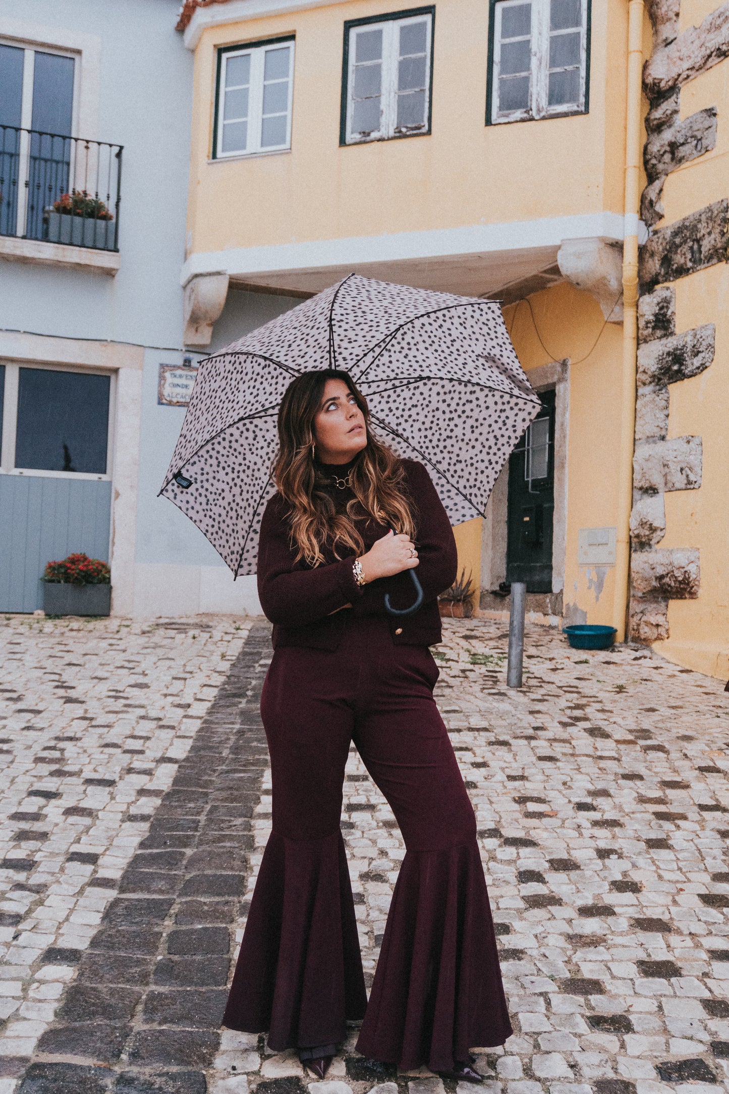 PRÉ-VENDA CALÇAS FILIPA | COR DE VINHO