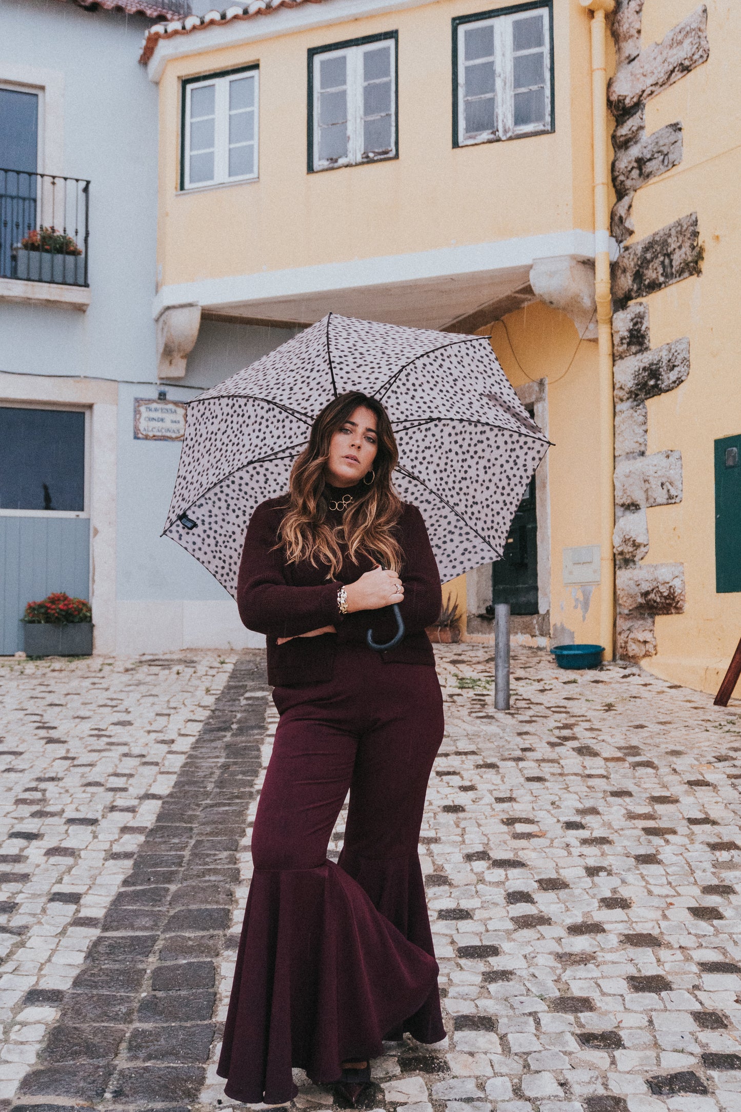 PRÉ-VENDA CALÇAS FILIPA | COR DE VINHO