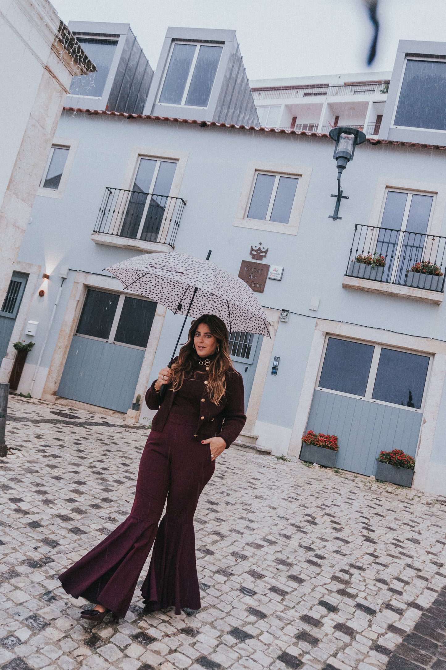 PRÉ-VENDA CALÇAS FILIPA | COR DE VINHO