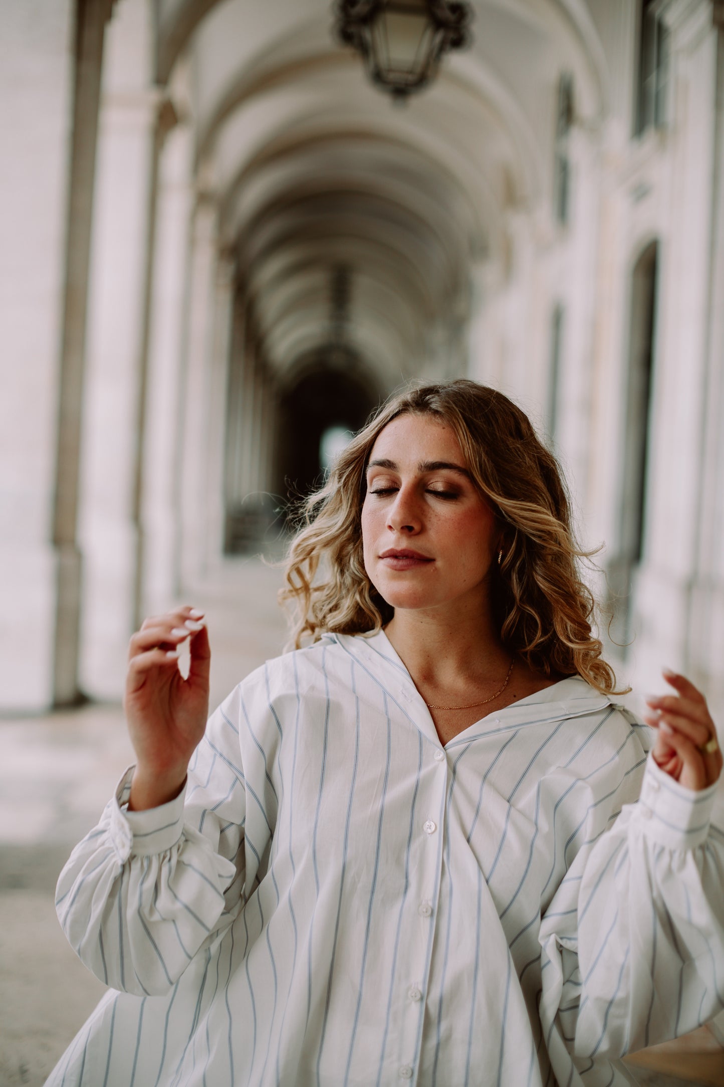 CAMISA FILOMENA | RISCA Azul