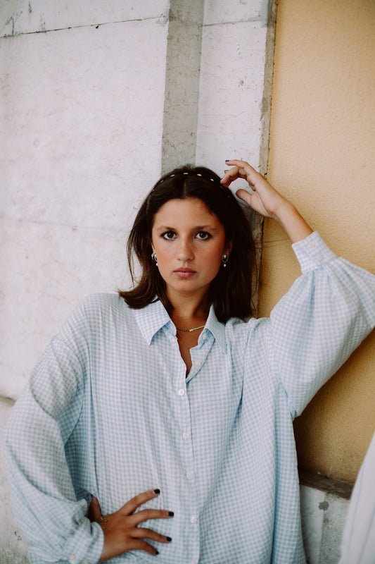 CAMISA FILOMENA | VICHY Azul