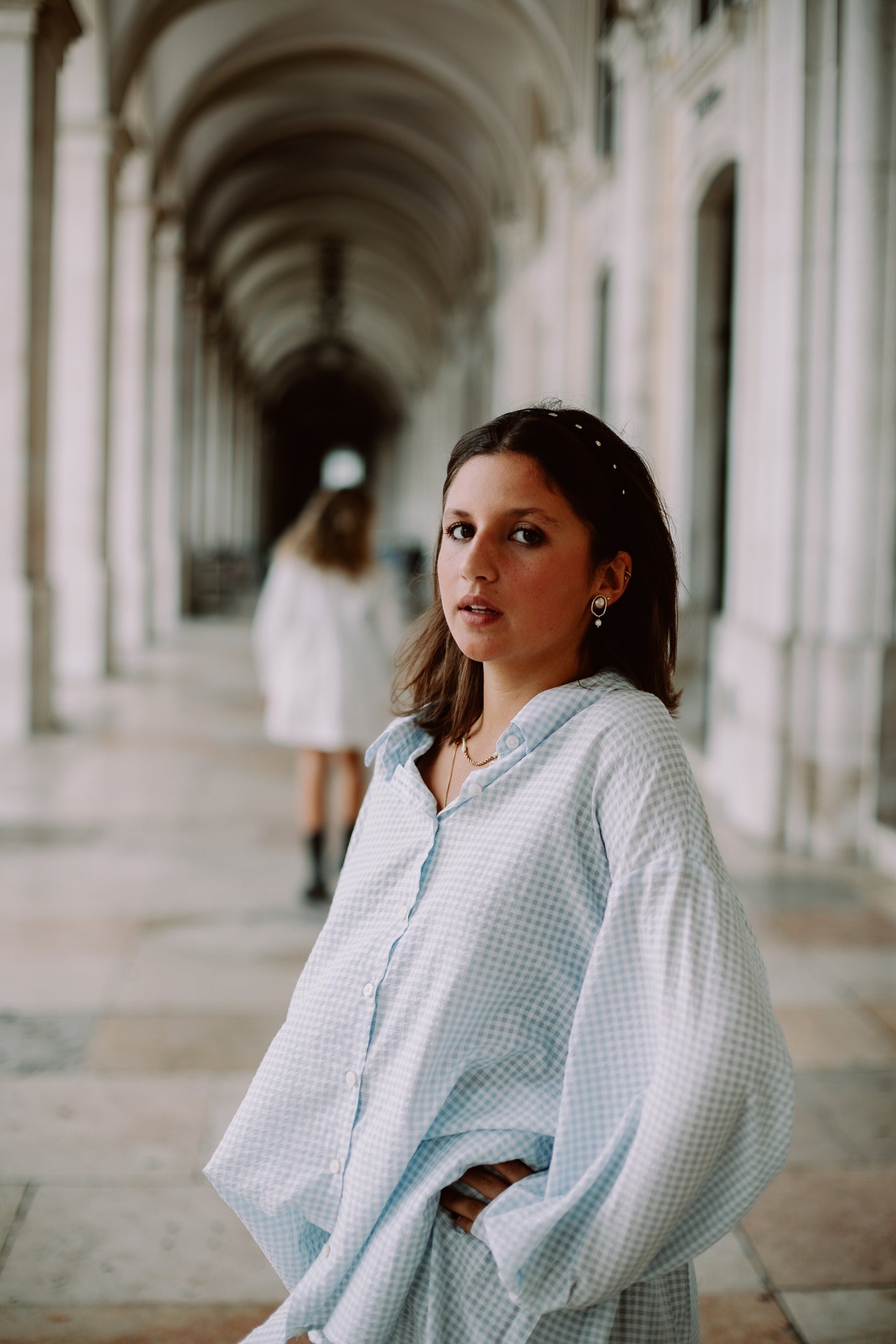 CAMISA FILOMENA | VICHY Azul