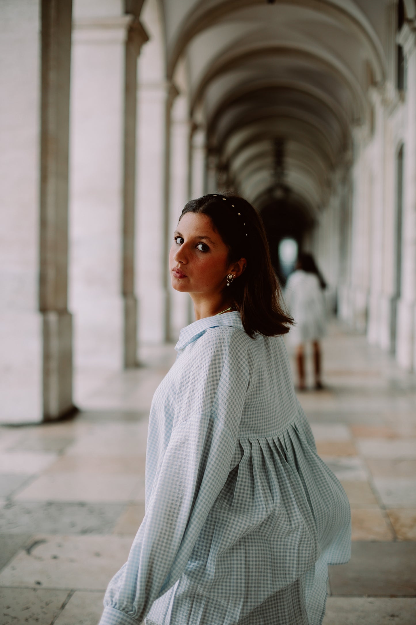 CAMISA FILOMENA | VICHY Azul