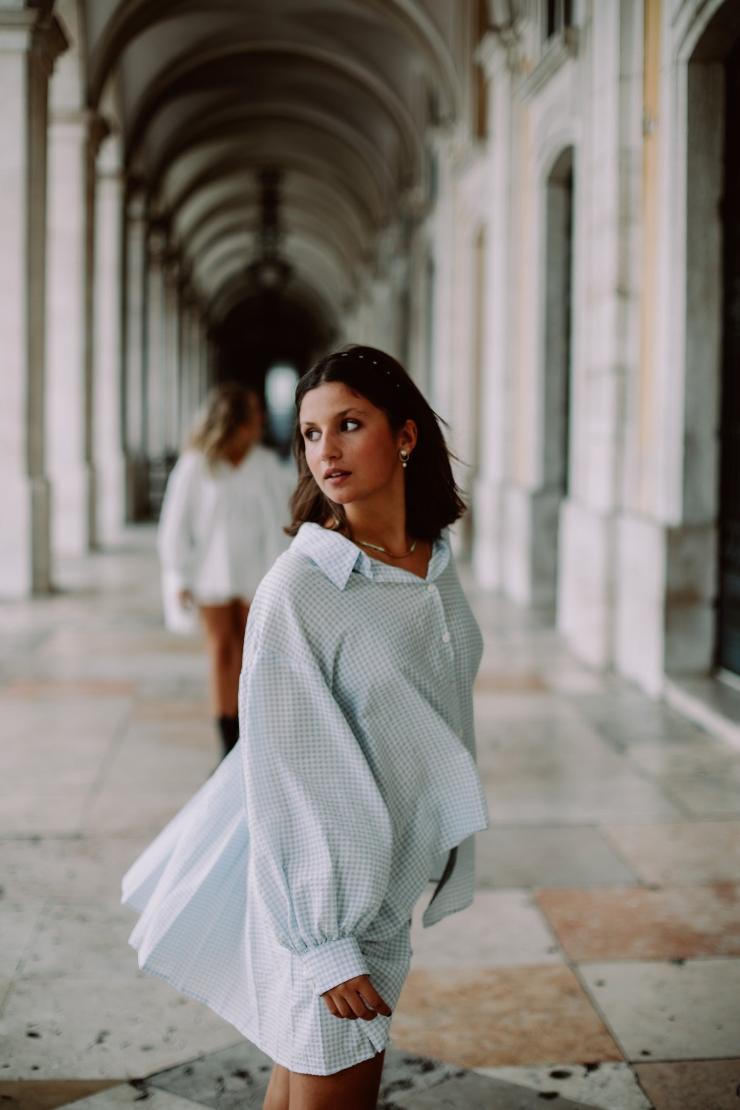 CAMISA FILOMENA | VICHY Azul