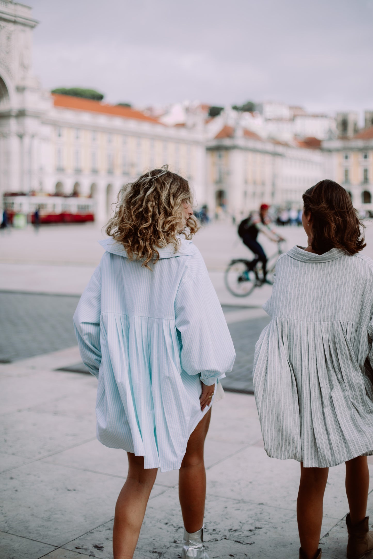 CAMISA FILOMENA | RISCAS Verde água