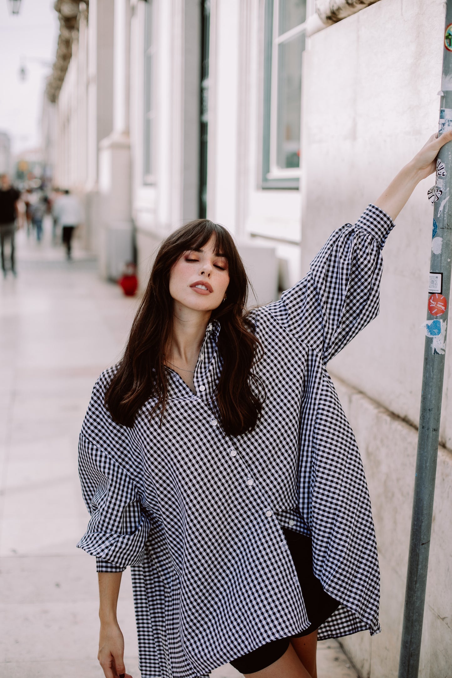 CAMISA FILOMENA | VICHY Preto