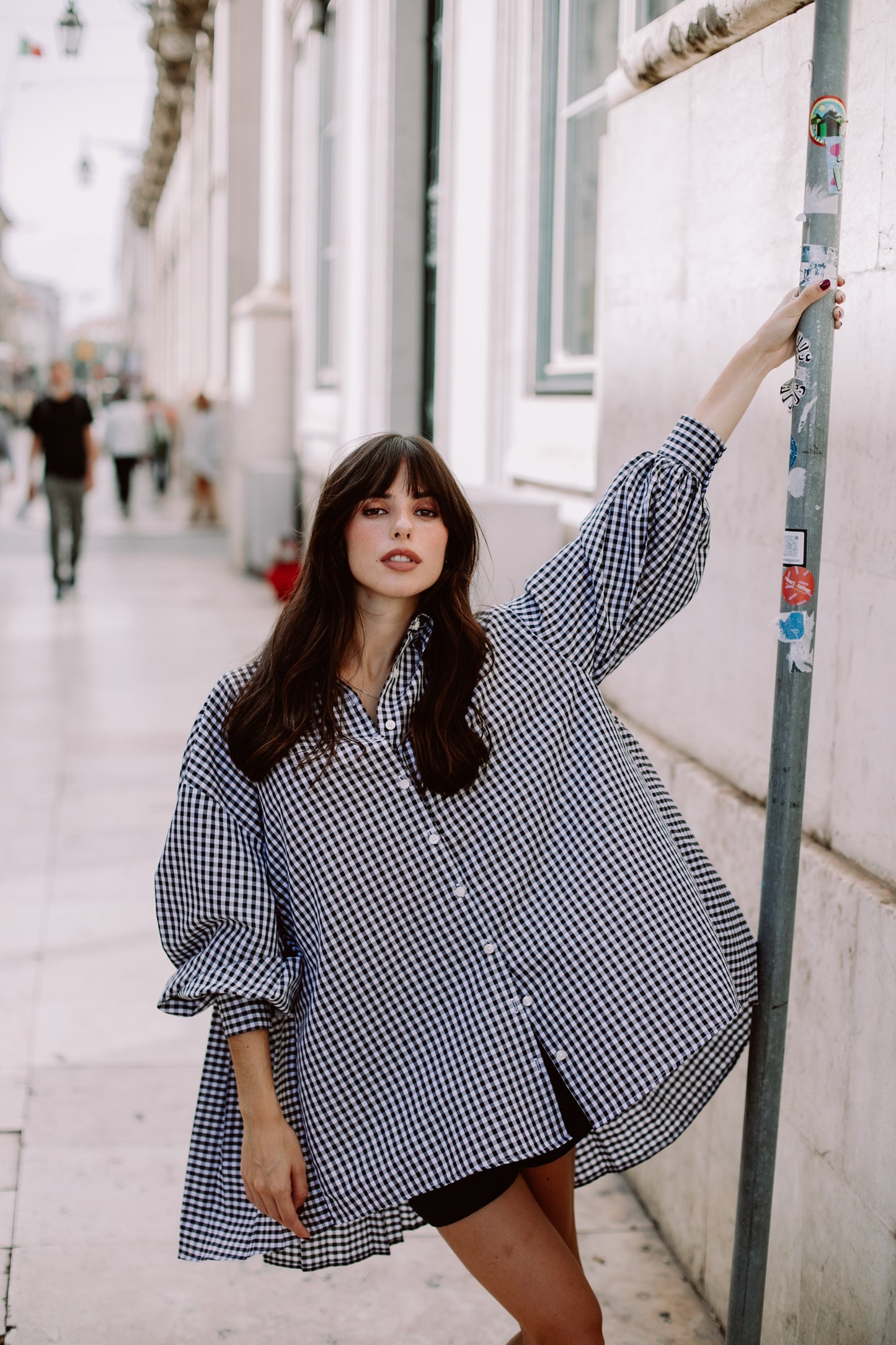 CAMISA FILOMENA | VICHY Preto