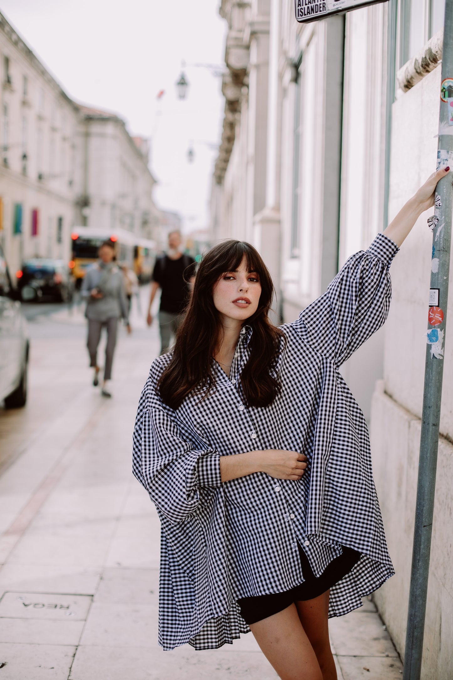 CAMISA FILOMENA | VICHY Preto