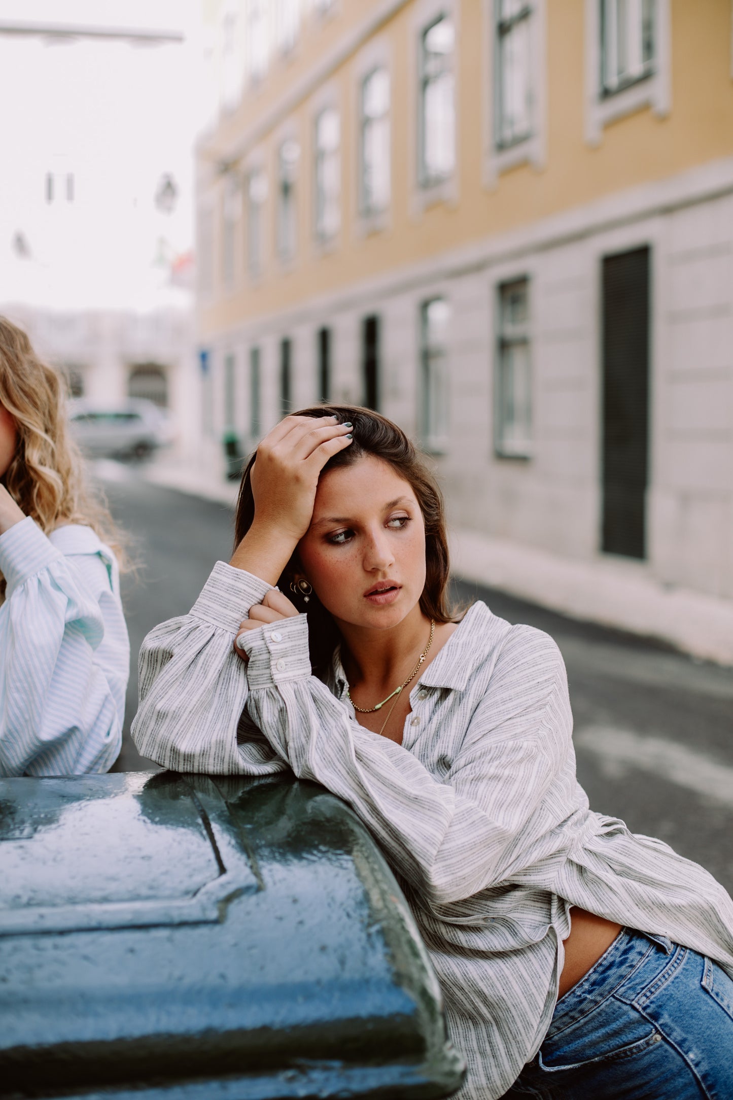 CAMISA FILOMENA | RISCAS Cinza