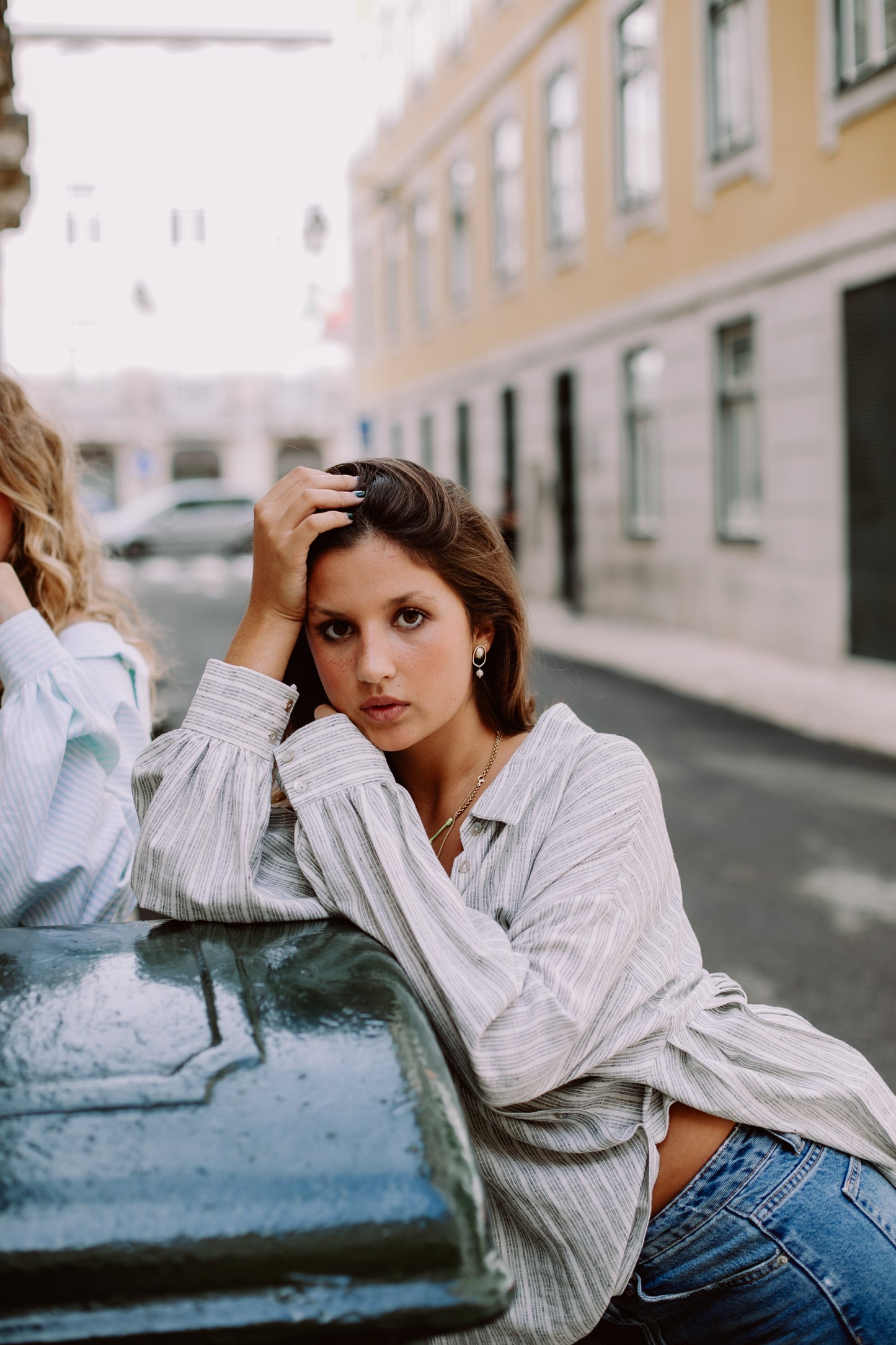 CAMISA FILOMENA | RISCAS Cinza