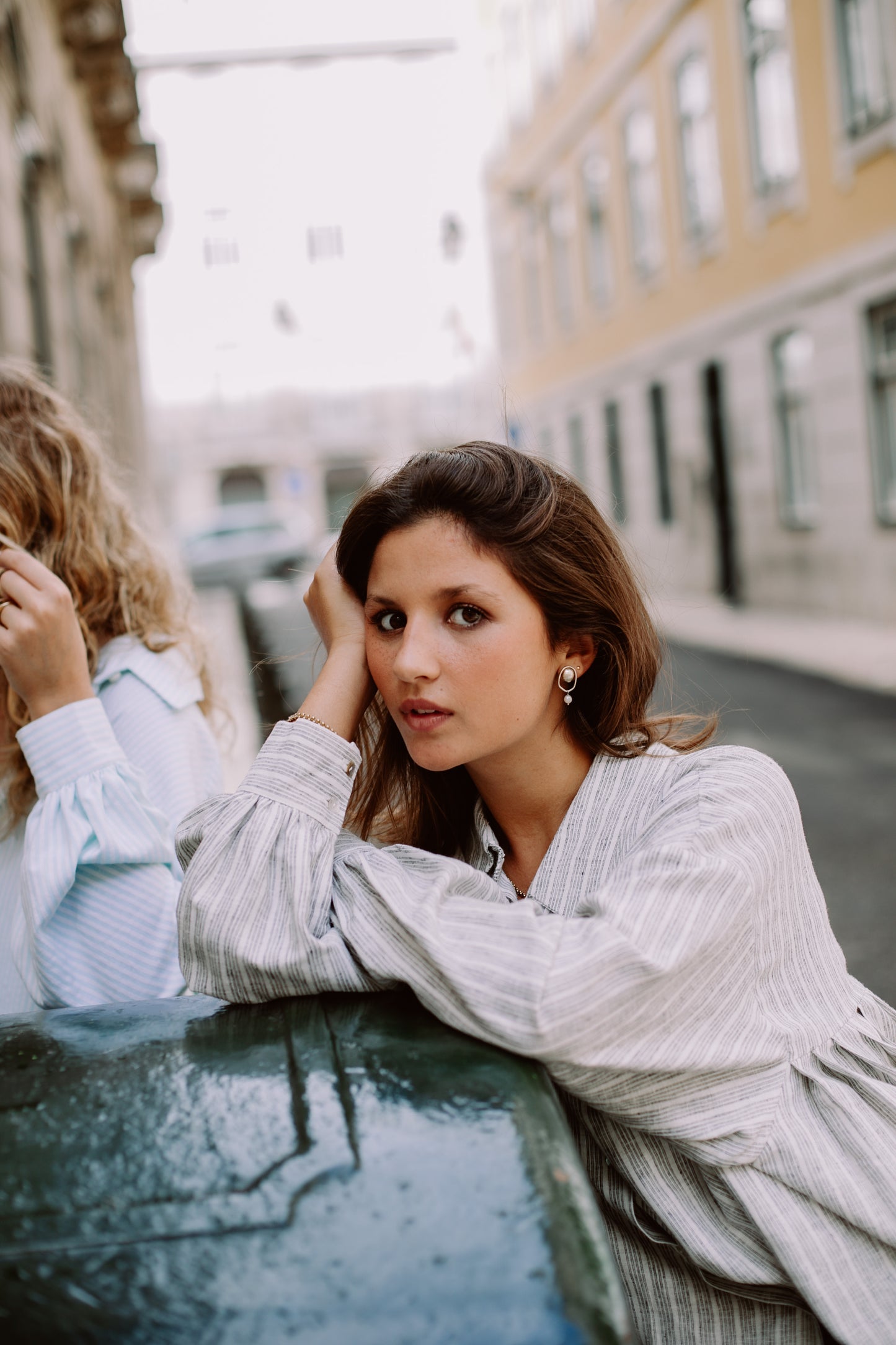 CAMISA FILOMENA | RISCAS Cinza