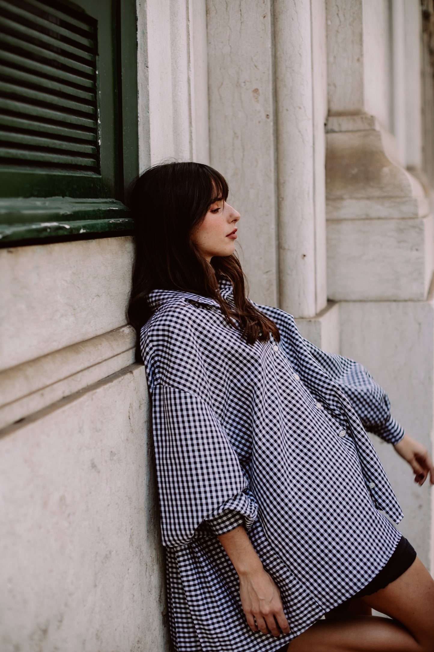 CAMISA FILOMENA | VICHY Preto