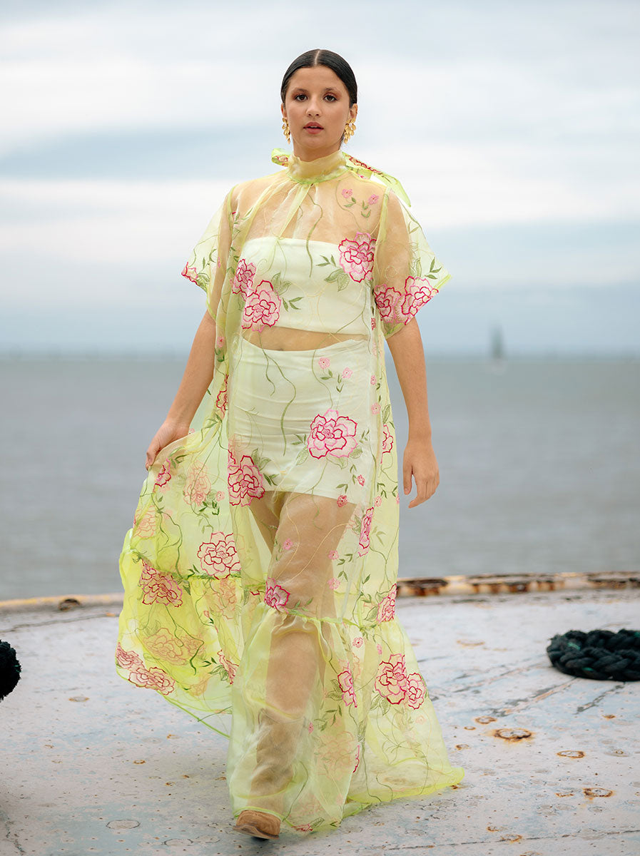 VESTIDO SECOND SKIN | FLORES