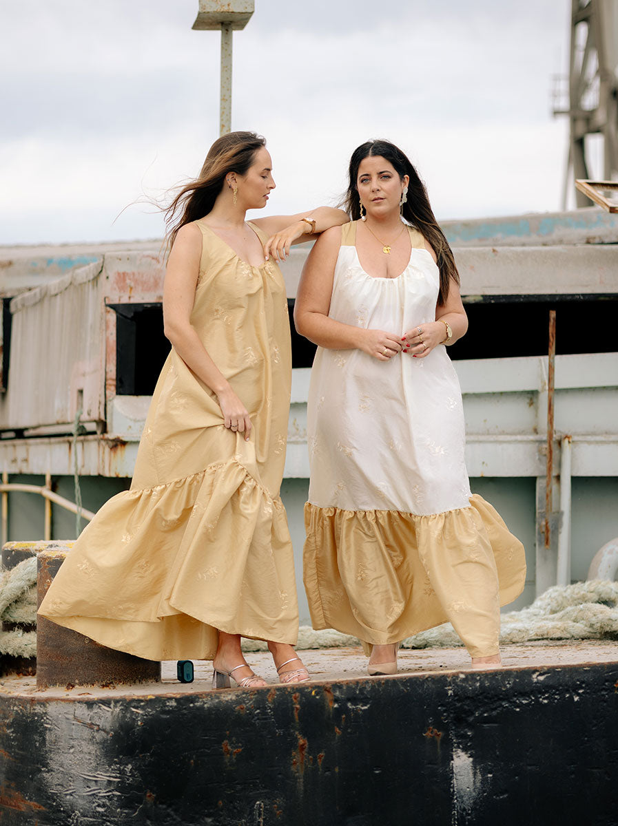 VESTIDO ISABEL | DOURADO