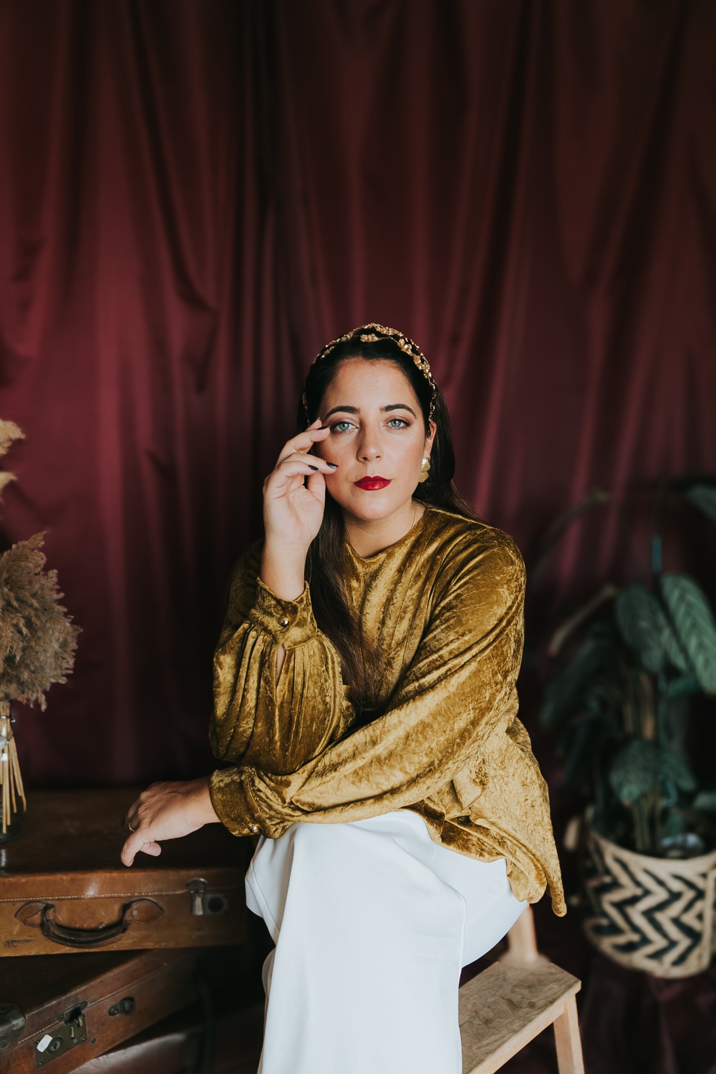 CAMISA Sara | Veludo