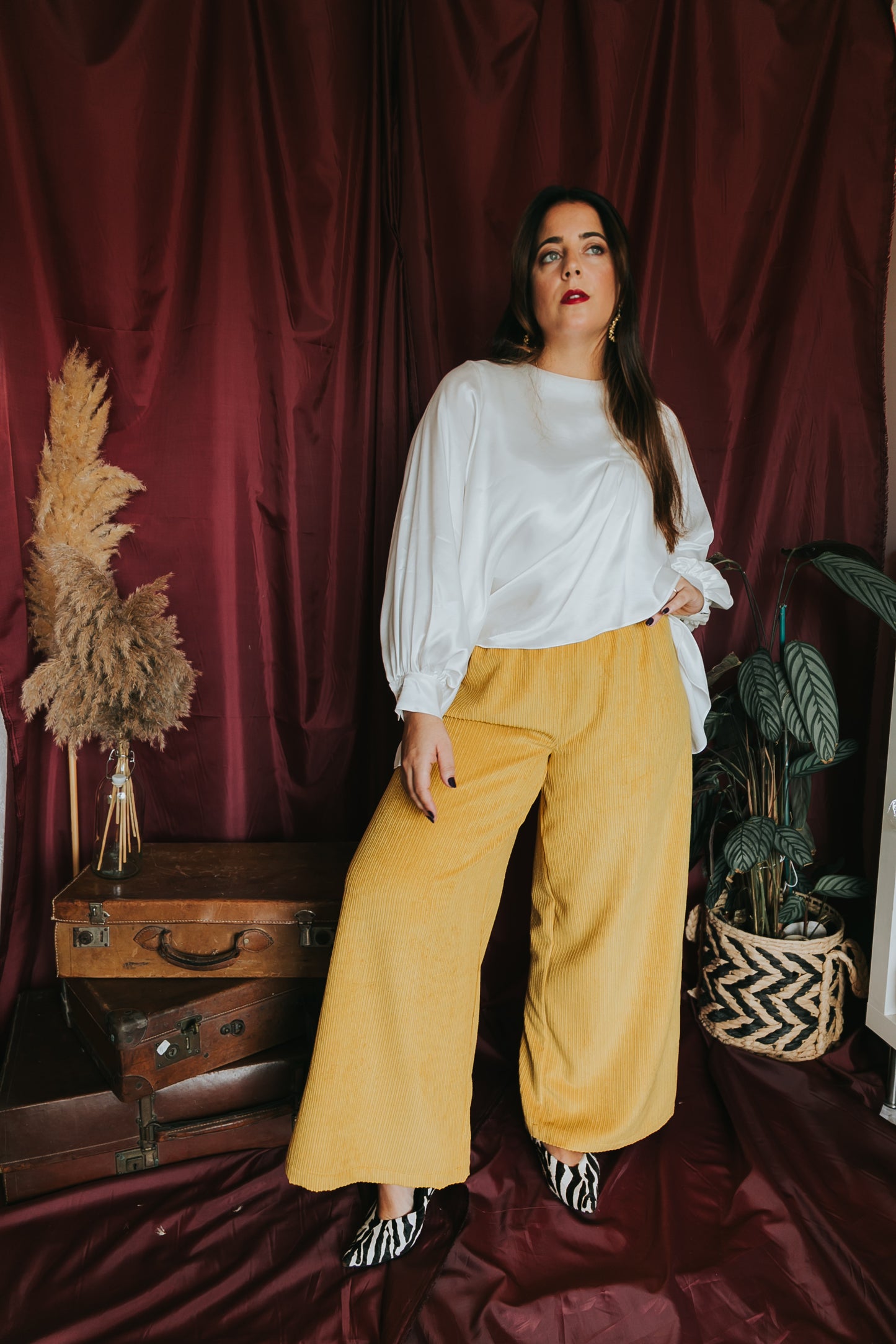 CALÇAS Ritha | Mostarda (pré-venda)