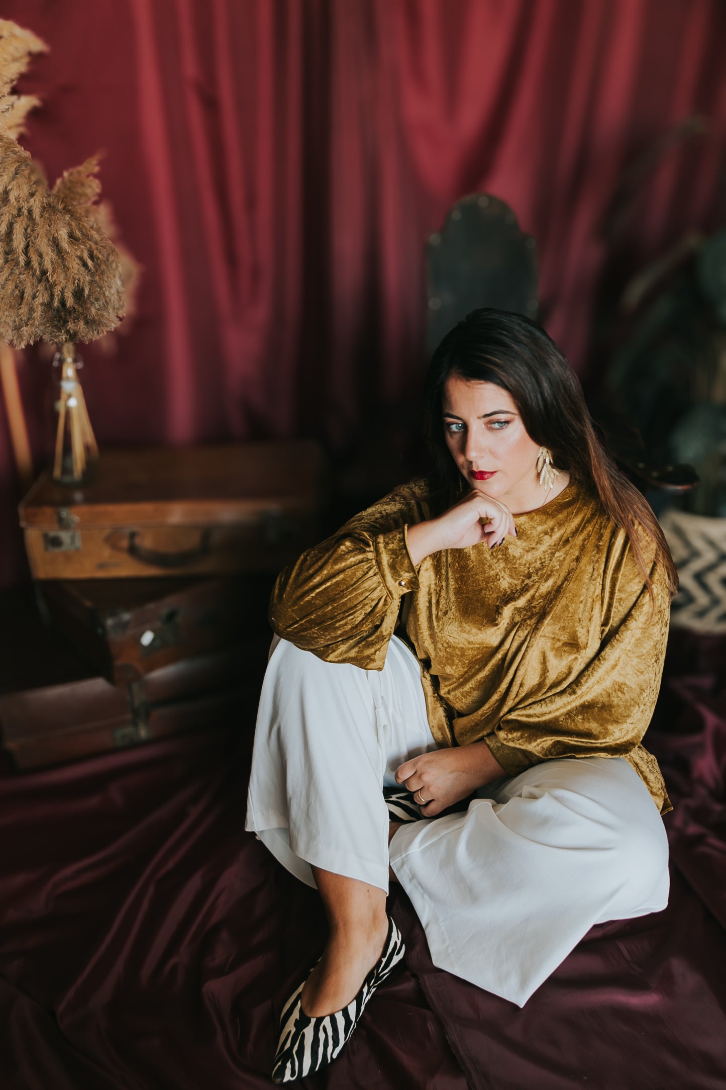 CAMISA Sara | Veludo