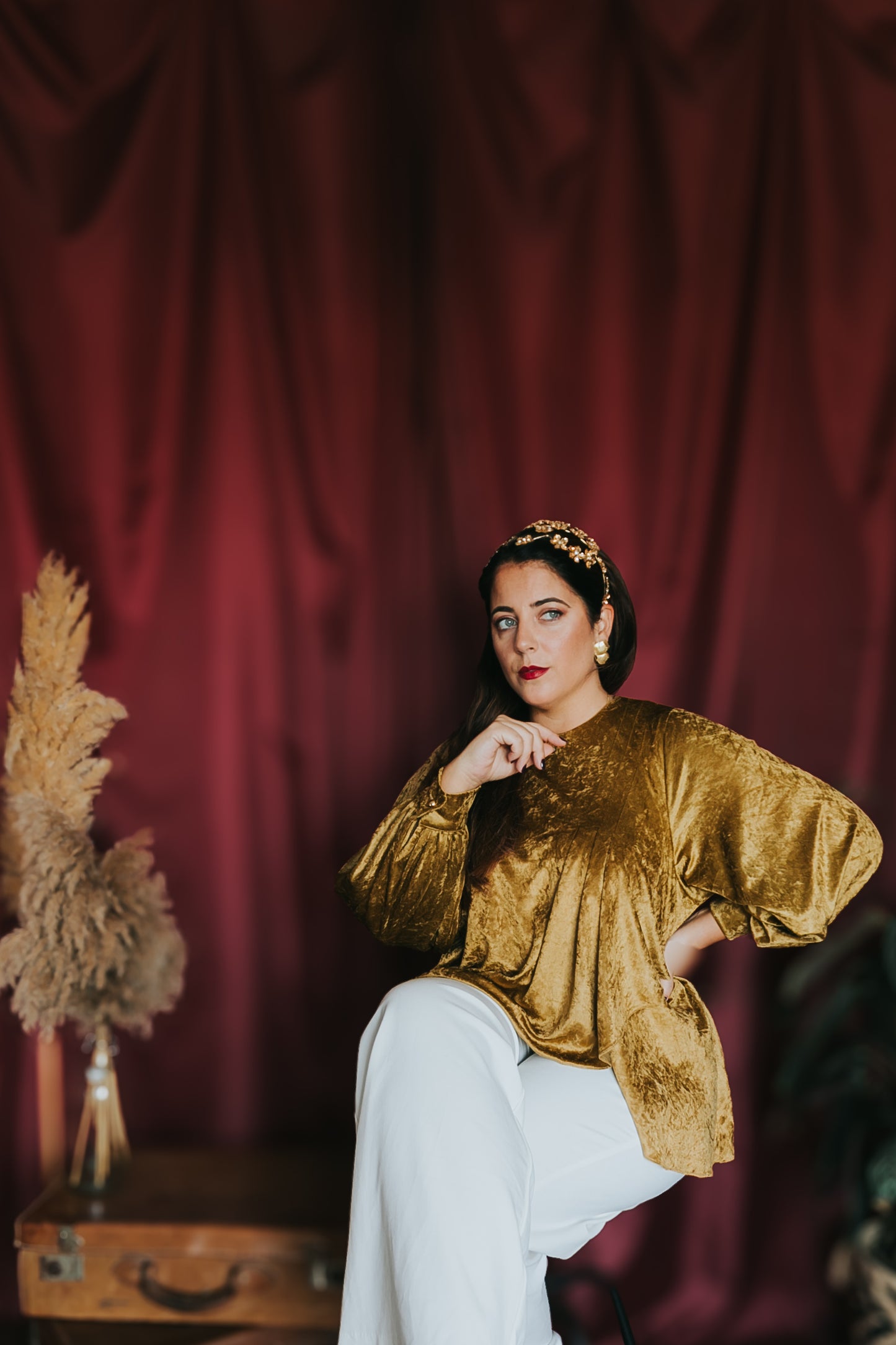 CAMISA Sara | Veludo