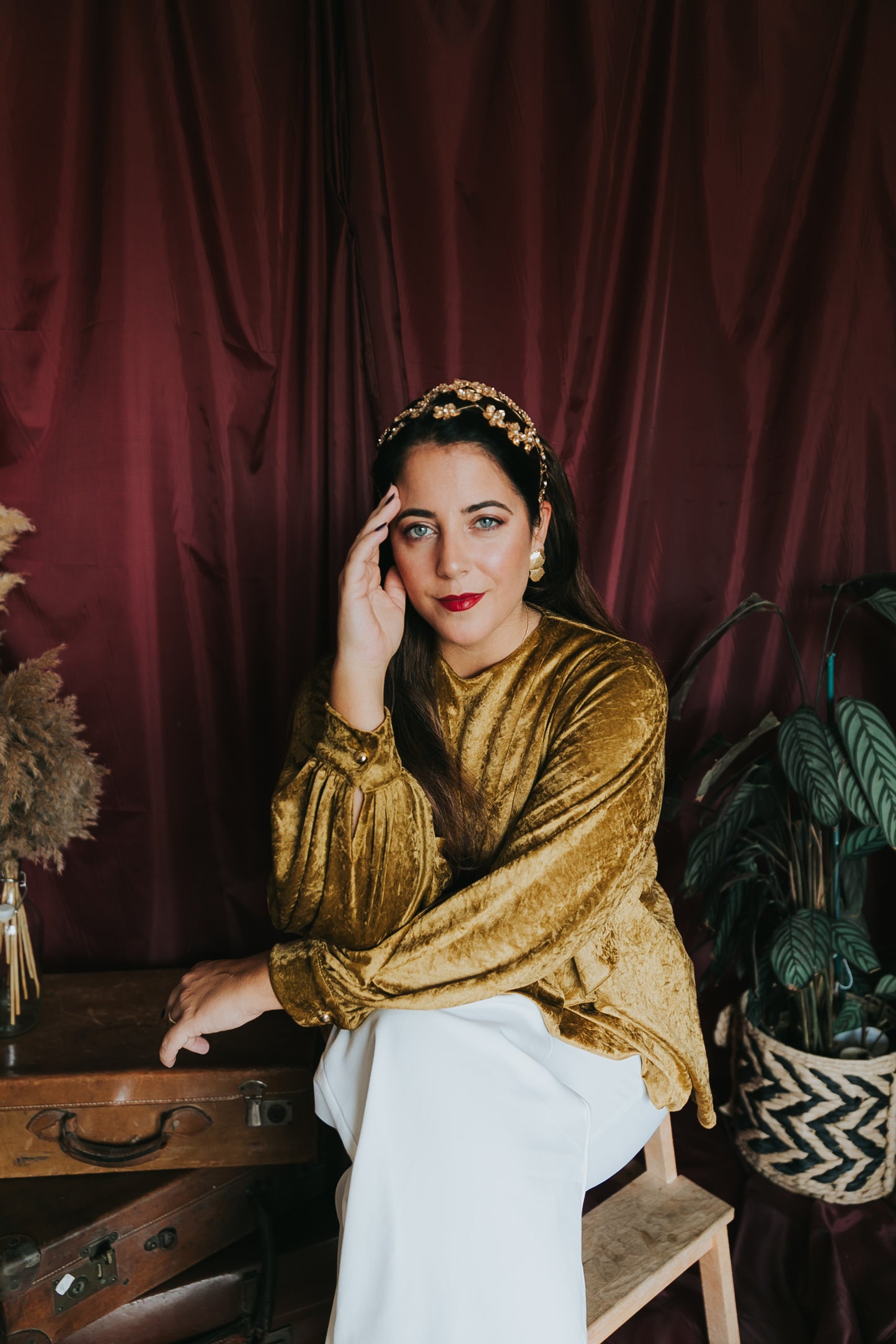 CAMISA Sara | Veludo