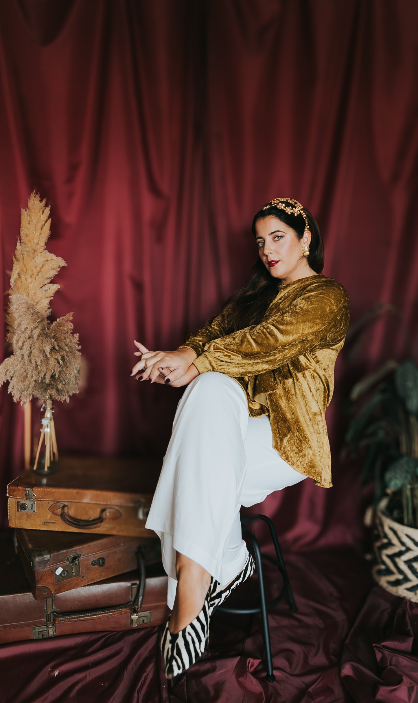 CAMISA Sara | Veludo