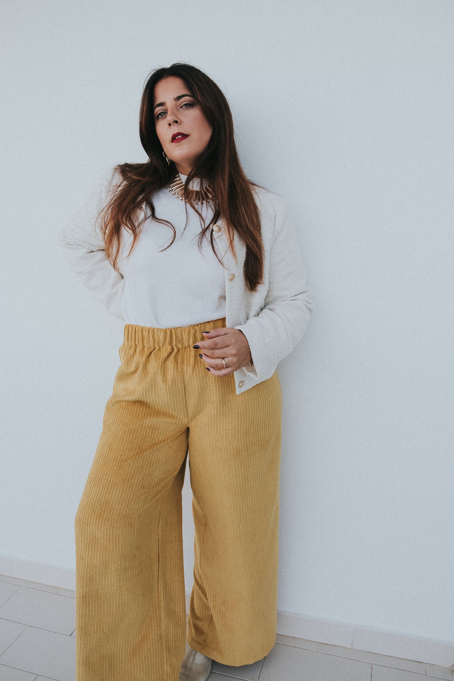 CALÇAS Ritha | Mostarda (pré-venda)