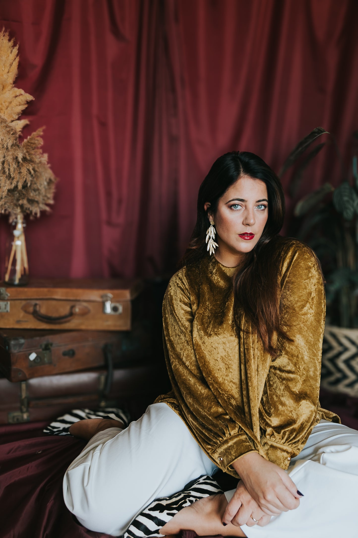 CAMISA Sara | Veludo