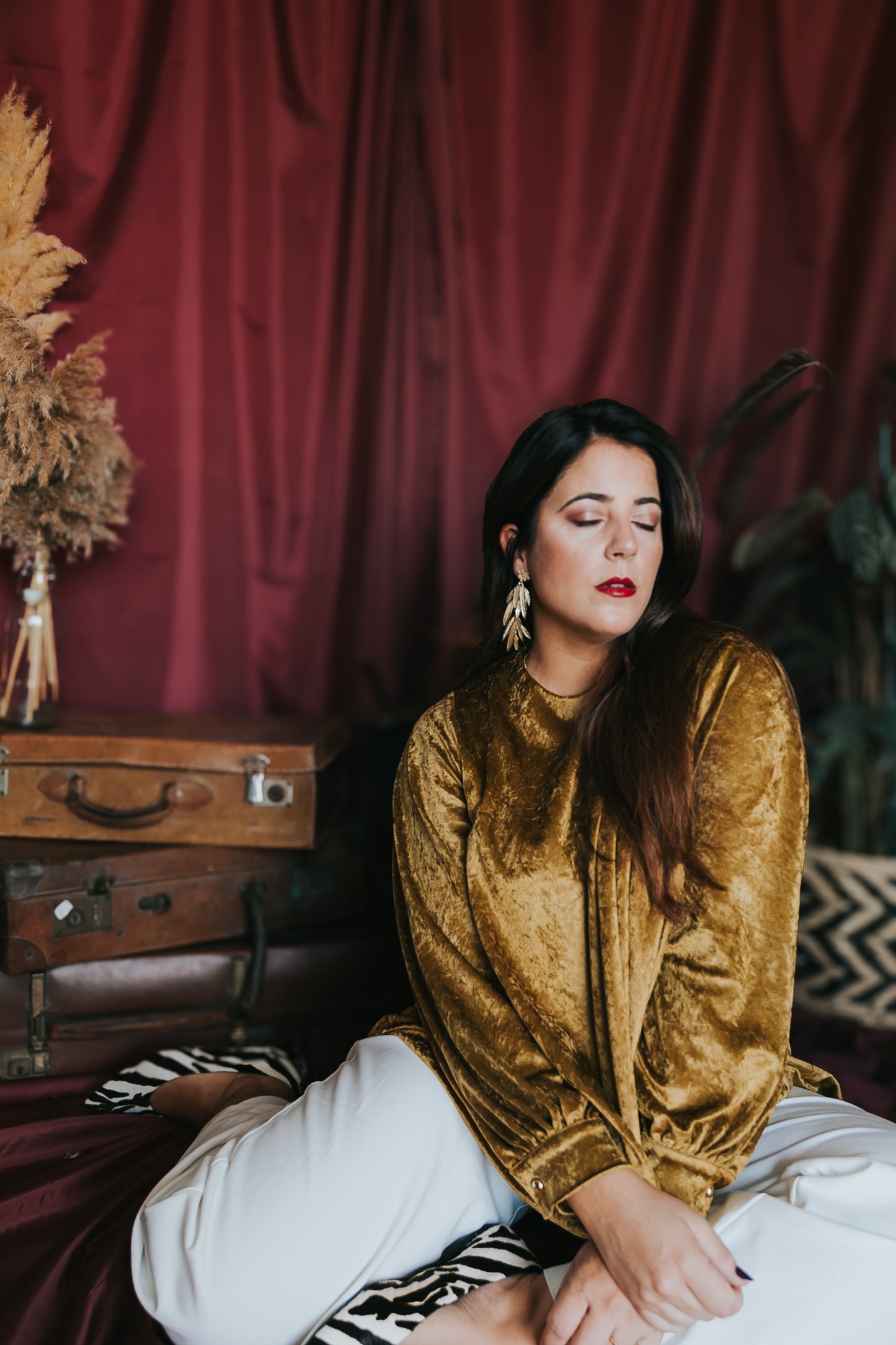 CAMISA Sara | Veludo