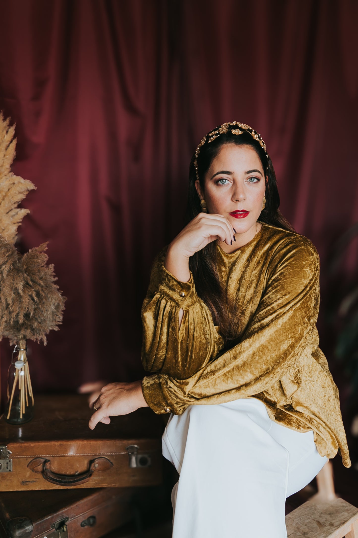 CAMISA Sara | Veludo