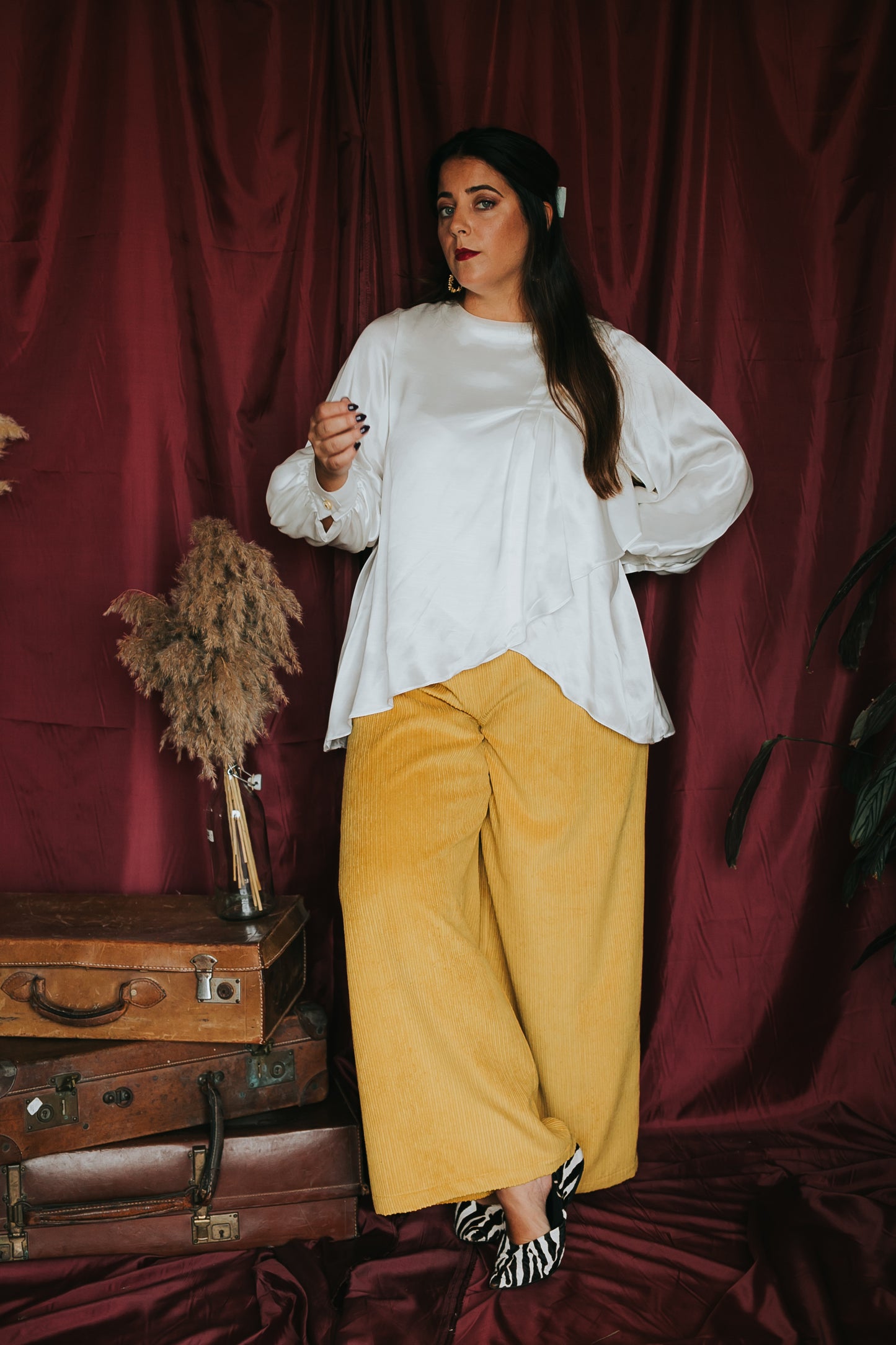 CALÇAS Ritha | Mostarda (pré-venda)